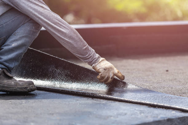 Professional Waterproofing technician working in Wichita, KS